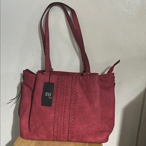 Women's Red Tote Bag